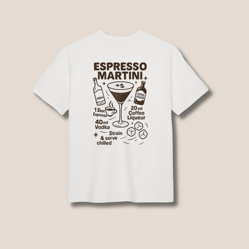 Espresso Martini Heavy Oversized Tee