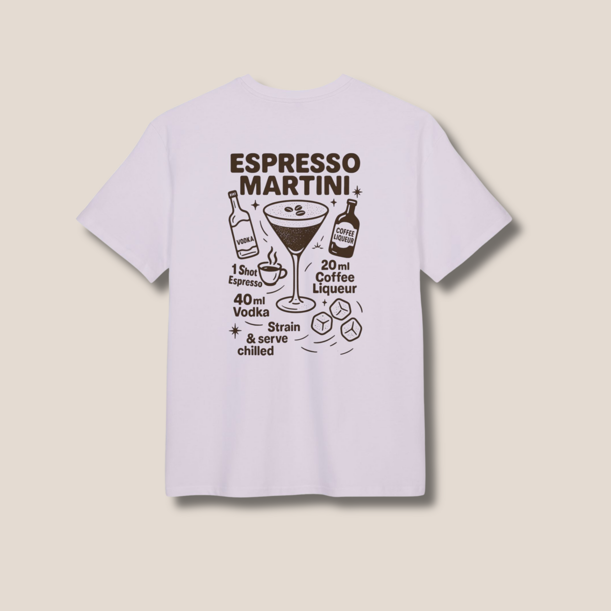 Espresso Martini Heavy Oversized Tee