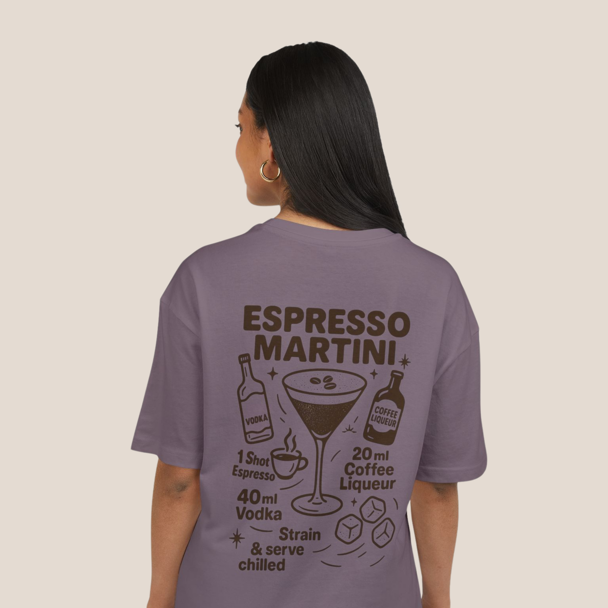 Espresso Martini Heavy Oversized Tee