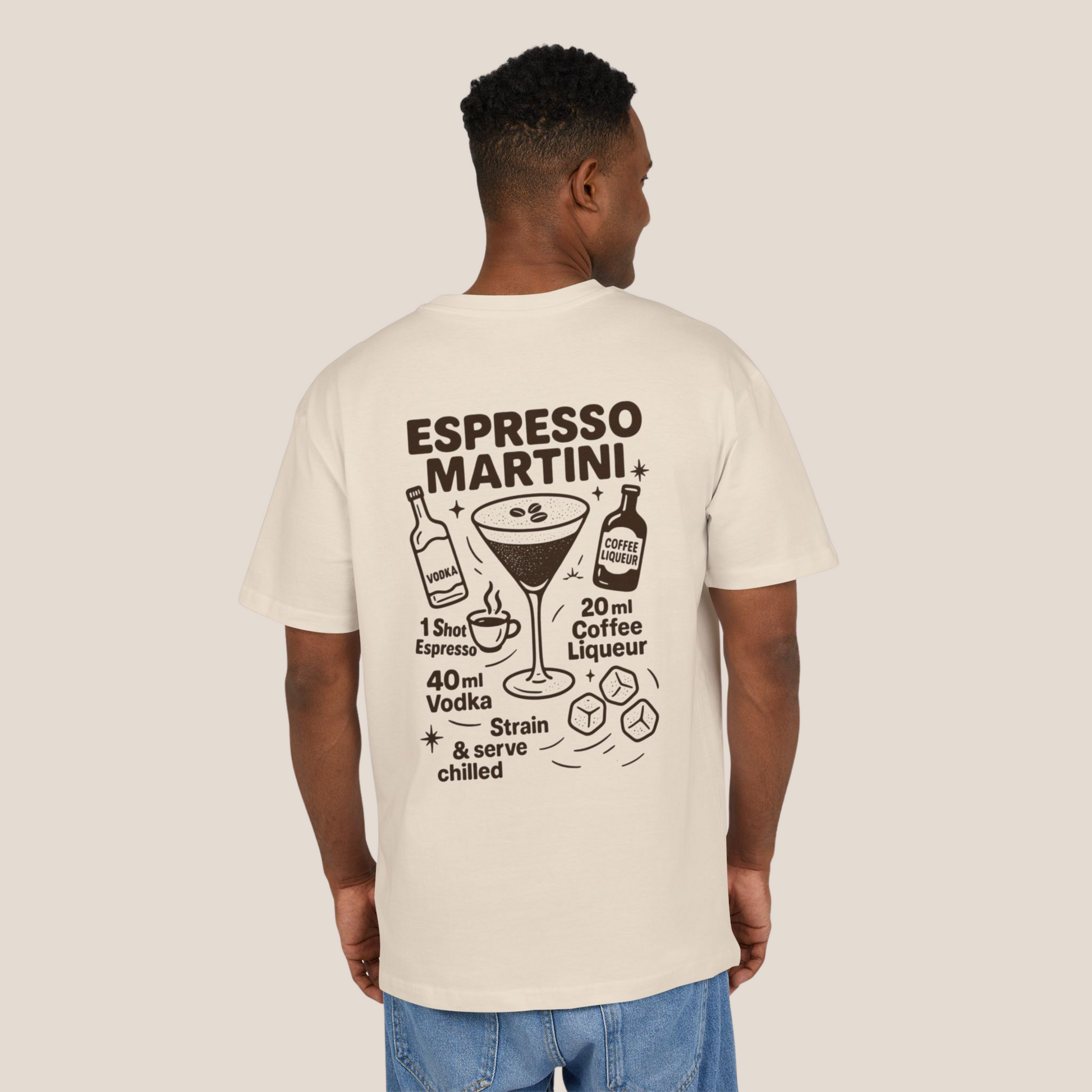 Espresso Martini Heavy Oversized Tee