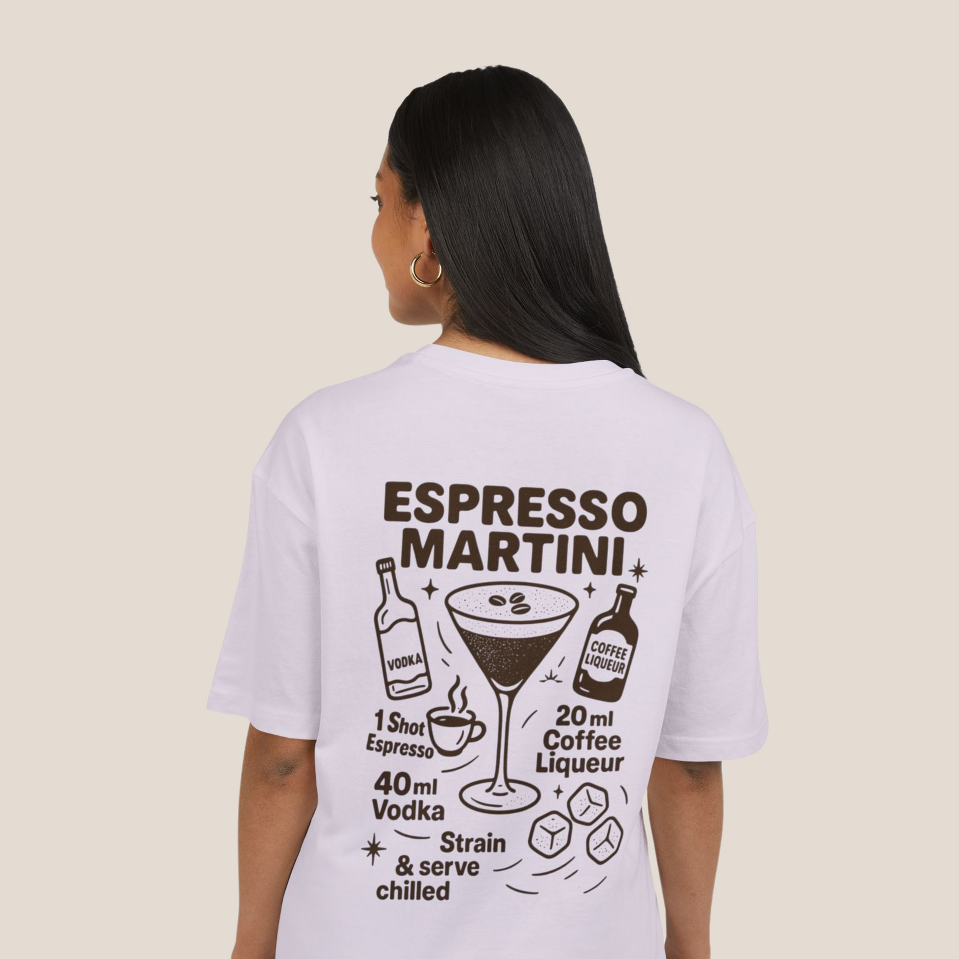 Espresso Martini Heavy Oversized Tee