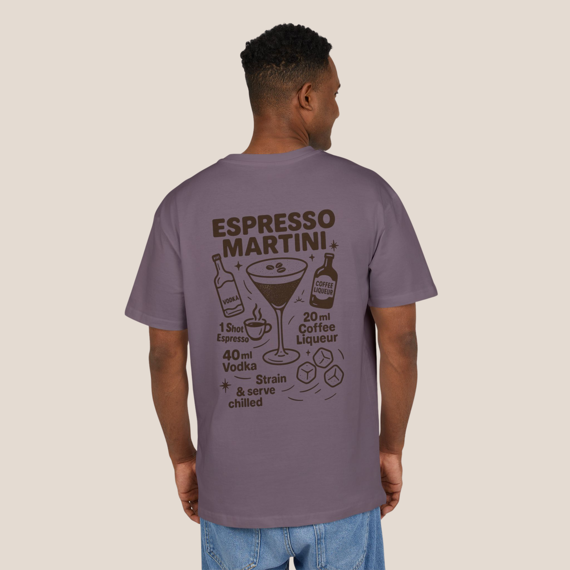 Espresso Martini Heavy Oversized Tee