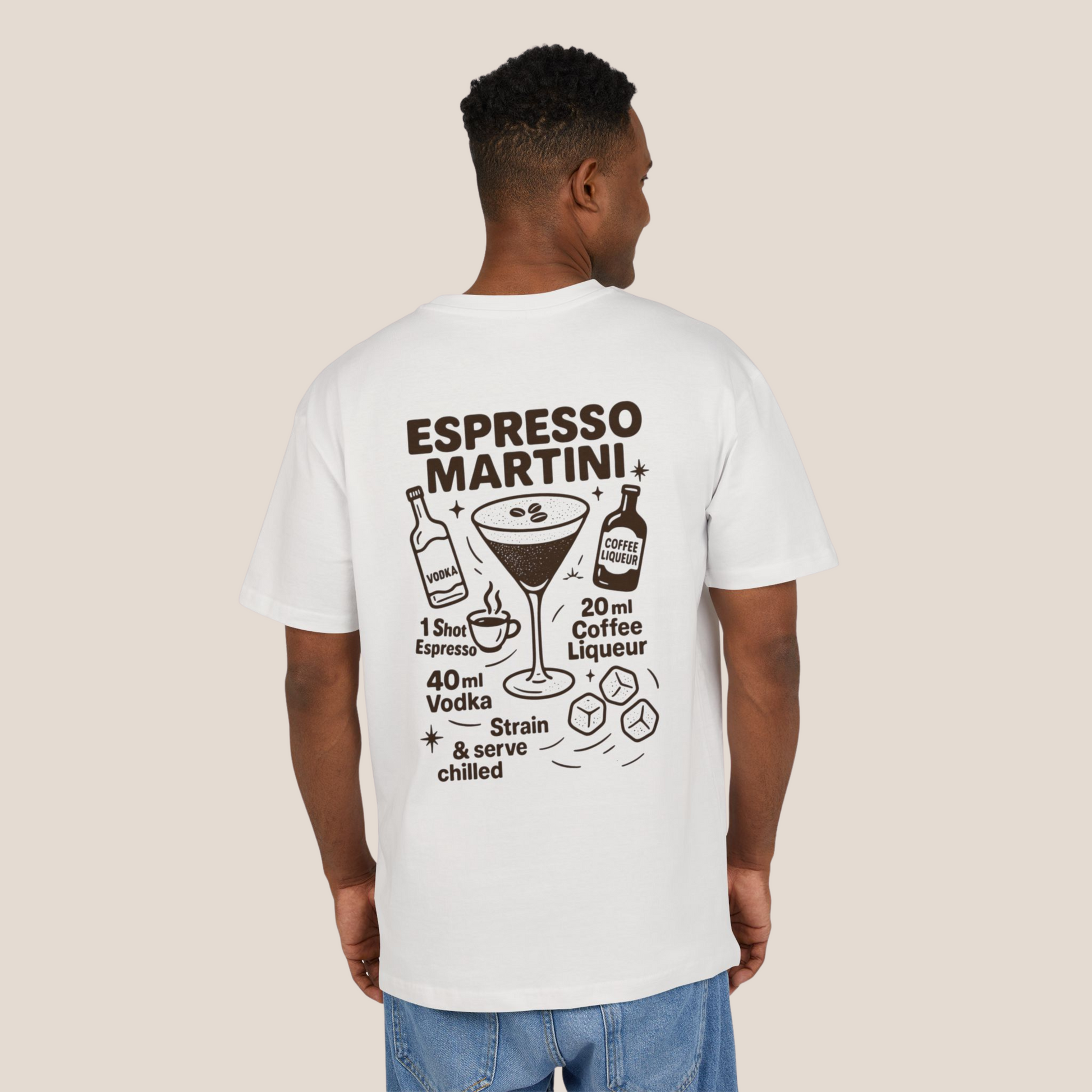 Espresso Martini Heavy Oversized Tee