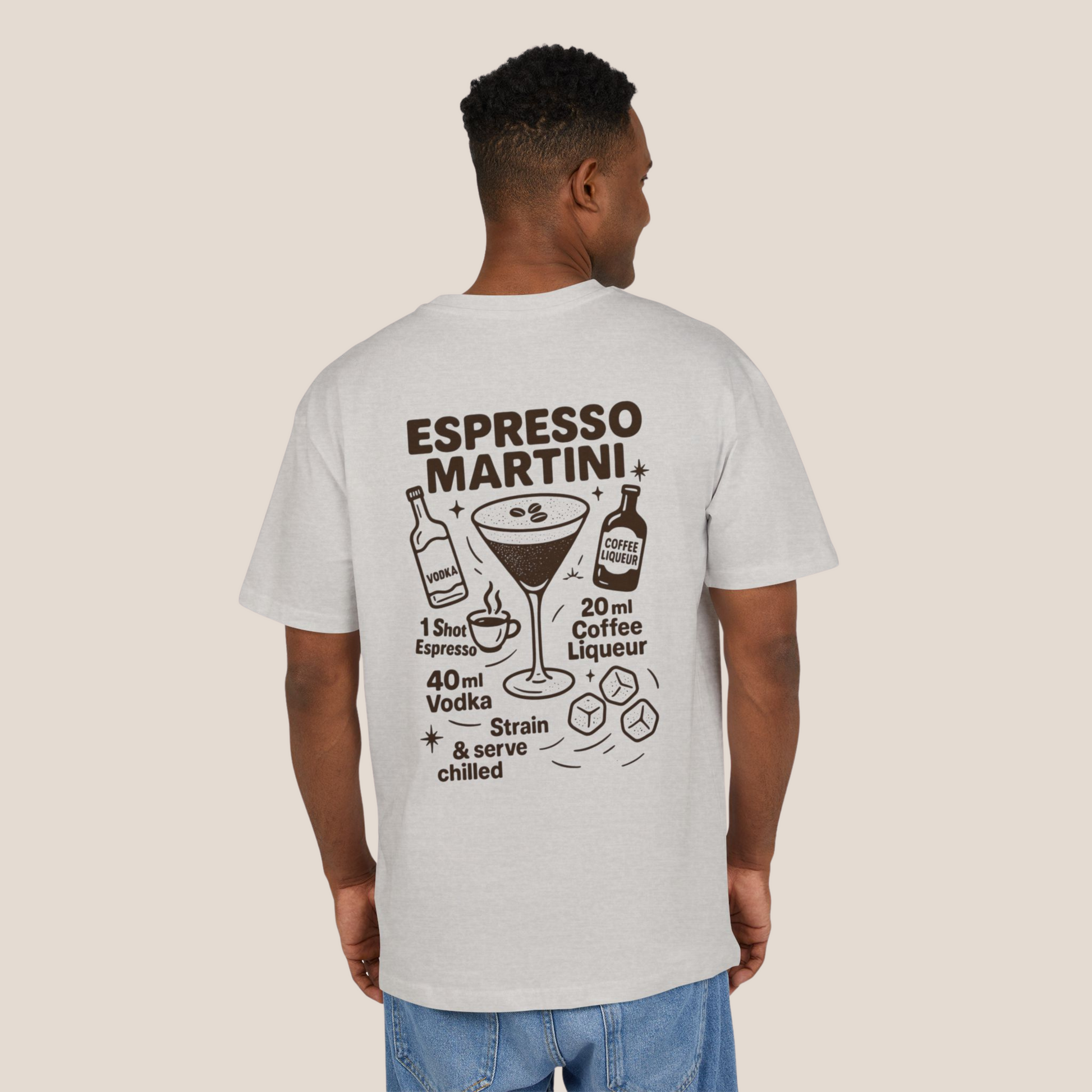 Espresso Martini Heavy Oversized Tee