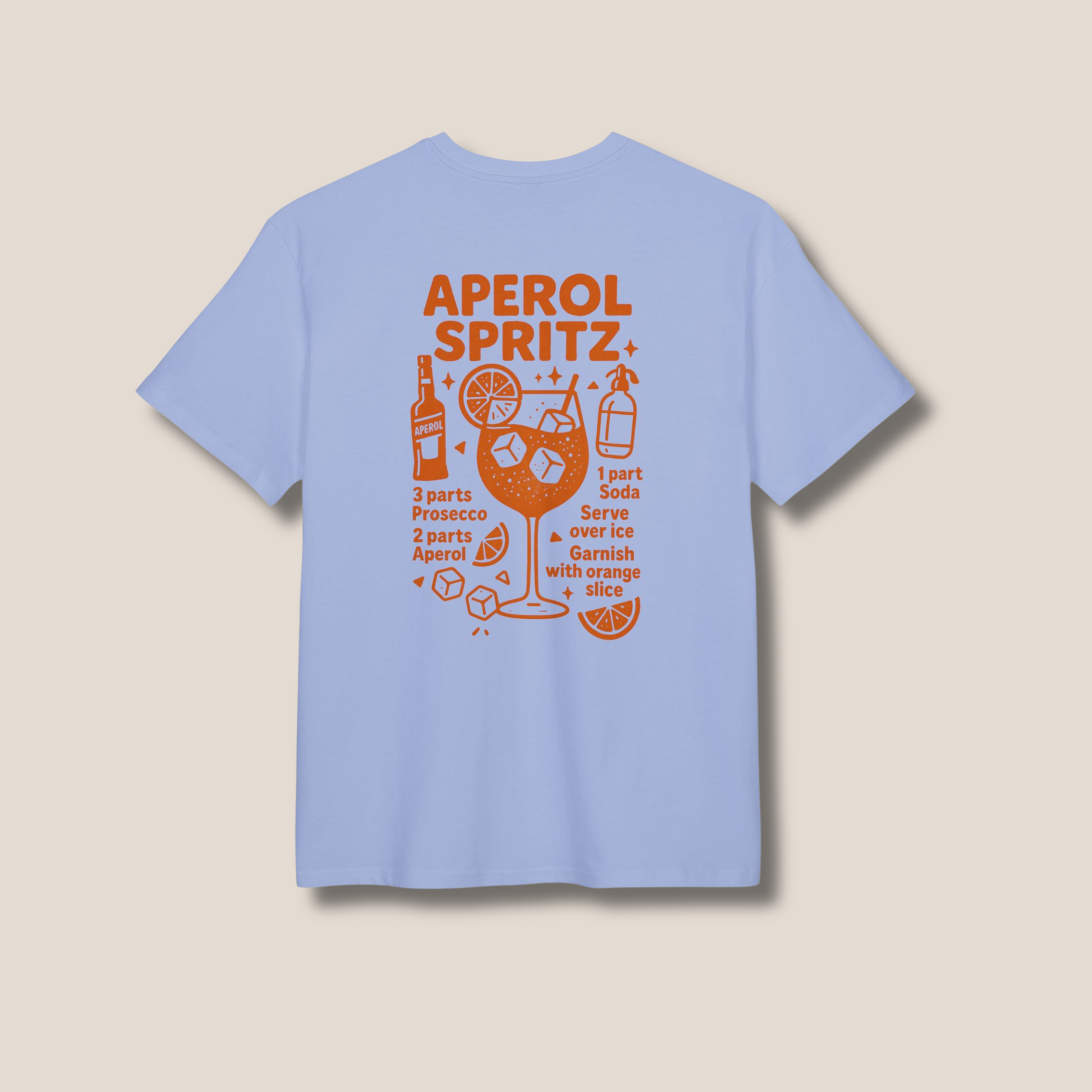 Aperol Spritz Heavy Oversized Tee