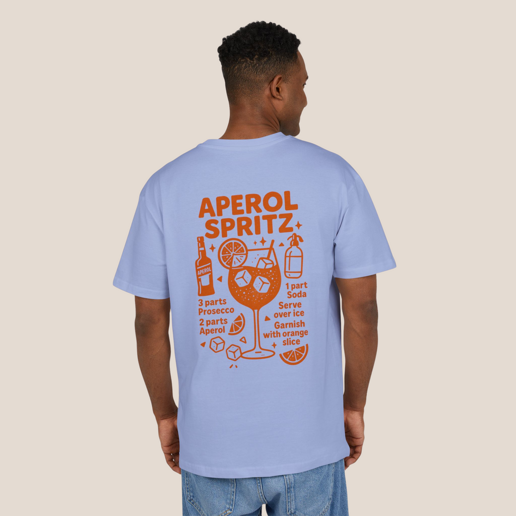 Aperol Spritz Heavy Oversized Tee