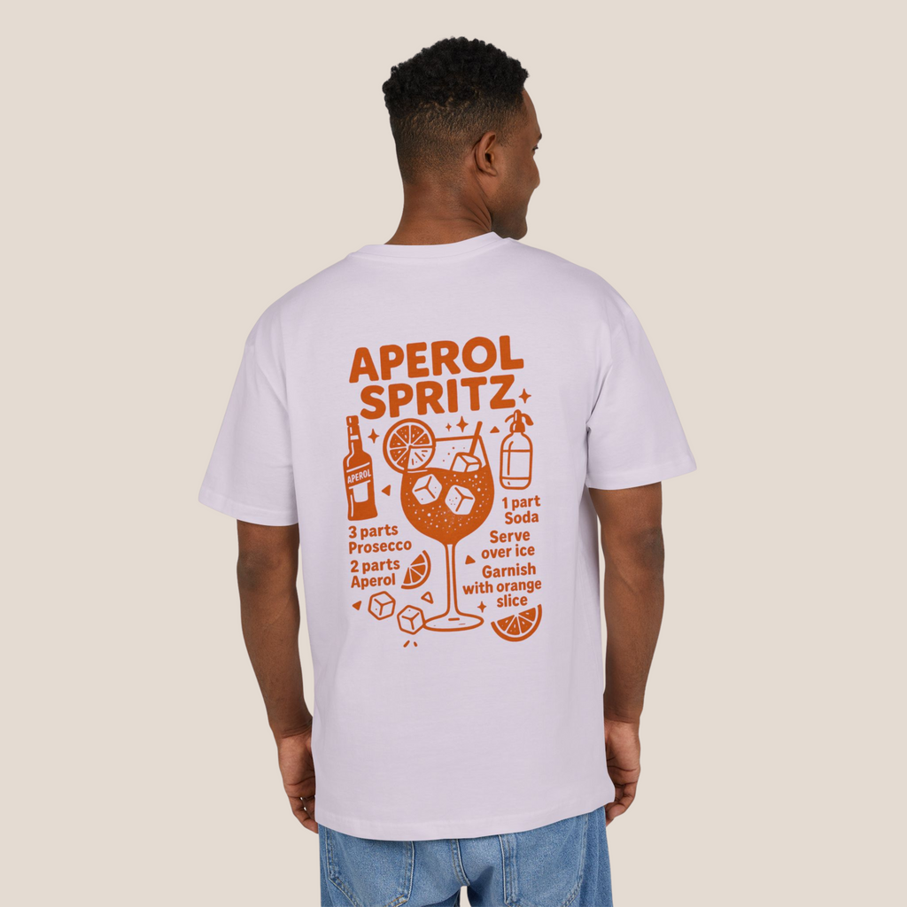 Aperol Spritz Heavy Oversized Tee