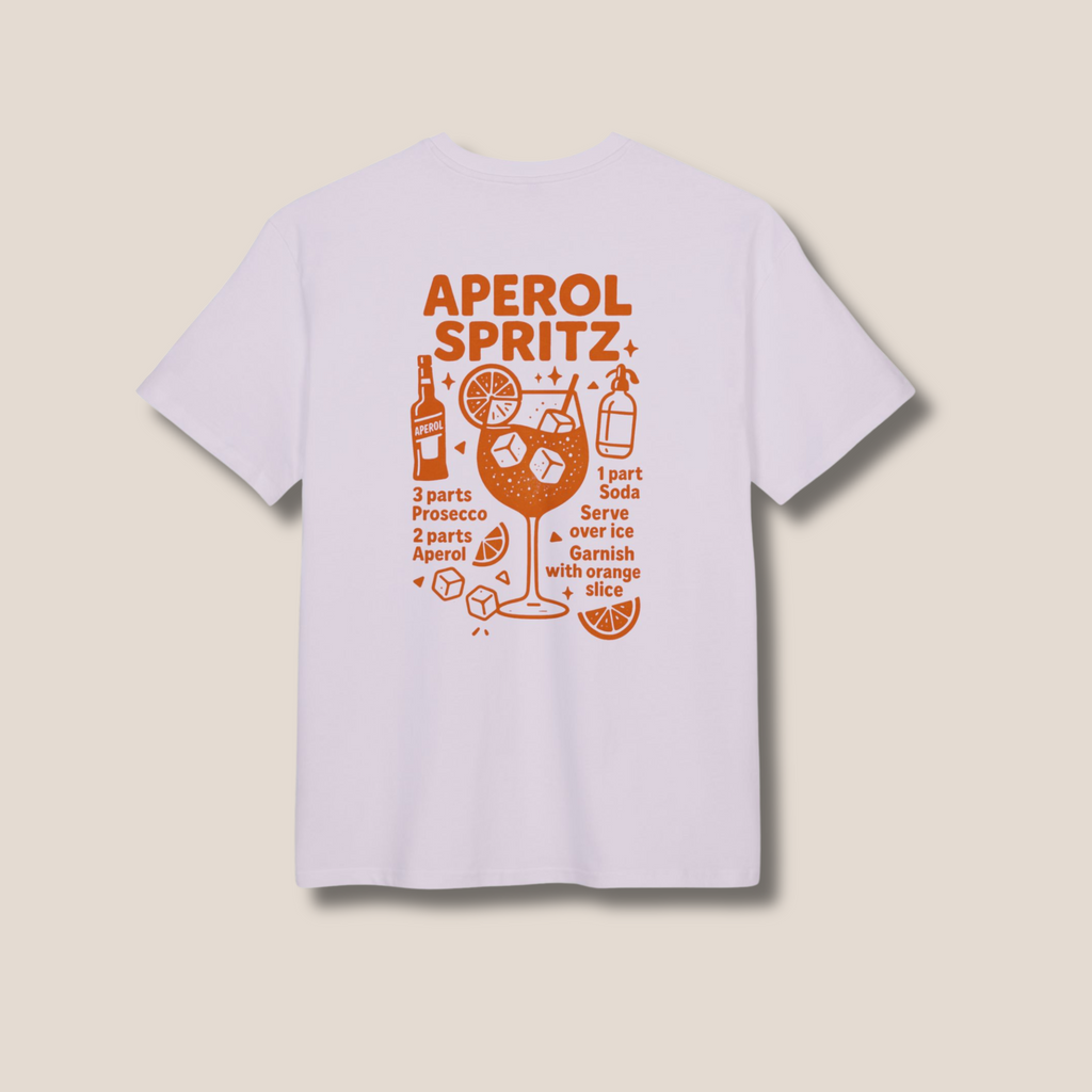 Aperol Spritz Heavy Oversized Tee