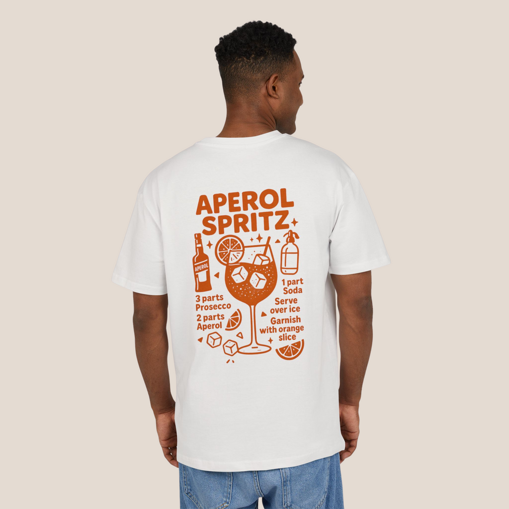 Aperol Spritz Heavy Oversized Tee